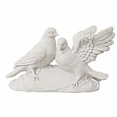 C.1853 | POLYESTER PIGEON IN STONE : 1