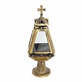 C.1869 | Brass Vigil Lamp : 1