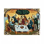 NASL478-139 | Holy Trinity - The Hospitality of Abraham Lithography Mount Athos : 1