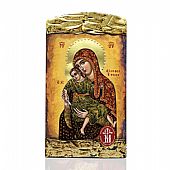 M61 | Theotokos  OF THE KYKKOS | LITHOGRAPHY | Mount Athos : 1