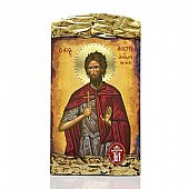 M91 | SAINT ALEXIOS LITHOGRAPHY Mount Athos : 1