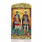 M123 | THE SAINTS THEODOROS LITHOGRAPHY Mount Athos : 1