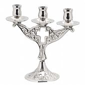 C.2130 | Nickel-Plated Candlestick : 1