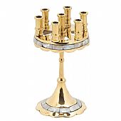 C.2133 | Brass Candlestick : 1