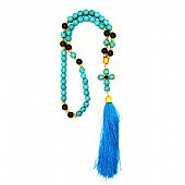 C.2151 | Prayer Rope Agate | 50 beads | Mount Athos : 1