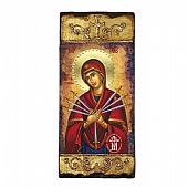 GV345 | Virgin Mary of the Seven Swords| LITHOGRAPHY Mount Athos : 1