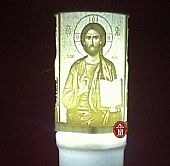 C.2271 | ELECTRIC CANDLE WITH THE JESUS ​​CHRIST 90 DAYS : 1