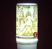 C.2274 | ELECTRIC CANDLE WITH THE RESURRECTION OF CHRIST 90 DAYS : 1