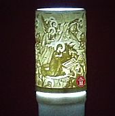 C.2275 | ELECTRIC CANDLE WITH THE NATIVITY OF CHRIST 90 DAYS : 1