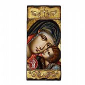 CV251 | Virgin Mary Glykofilousa LITHOGRAPHY Mount Athos : 1