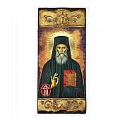 CV281 | SAINT SAVVAS IN KALYMNOS | LITHOGRAPHY Mount Athos : 1