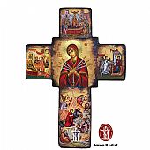 ST3042 | Cross wooden aged | Mount Athos : 1