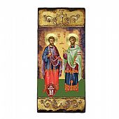 CV309 | THE SAINTS ANARGYRI LITHOGRAPHY Mount Athos : 1