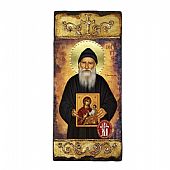 CV323 | Saint Porphyrios from Kavsokalyvia LITHOGRAPHY Mount Athos : 1