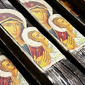 C.2487 | Αναστάσιμη λαμπάδα με την Παναγία : 1