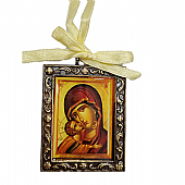 C.2533 | HANGING ICON WITH THE VIRGIN : 1
