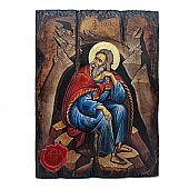 C.2551 | THE PROPHET ELIJAH SILK PRINTS Mount Athos : 1