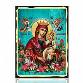 C.2611 | Virgin Mary of Roses | LITHOGRAPHY Mount Athos : 1