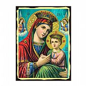 C.2623 | Virgin Mary OF THE ANGELS | LITHOGRAPHY | Mount Athos : 1