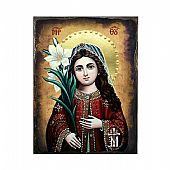 C.2691 | Virgin Mary LITHOGRAPHY Mount Athos : 1