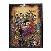 C.2696 | The Birth of Jesus Christ Lithography Mount Athos : 1