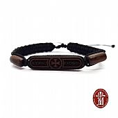 C.2698 | Black Bracelet with Cross : 1